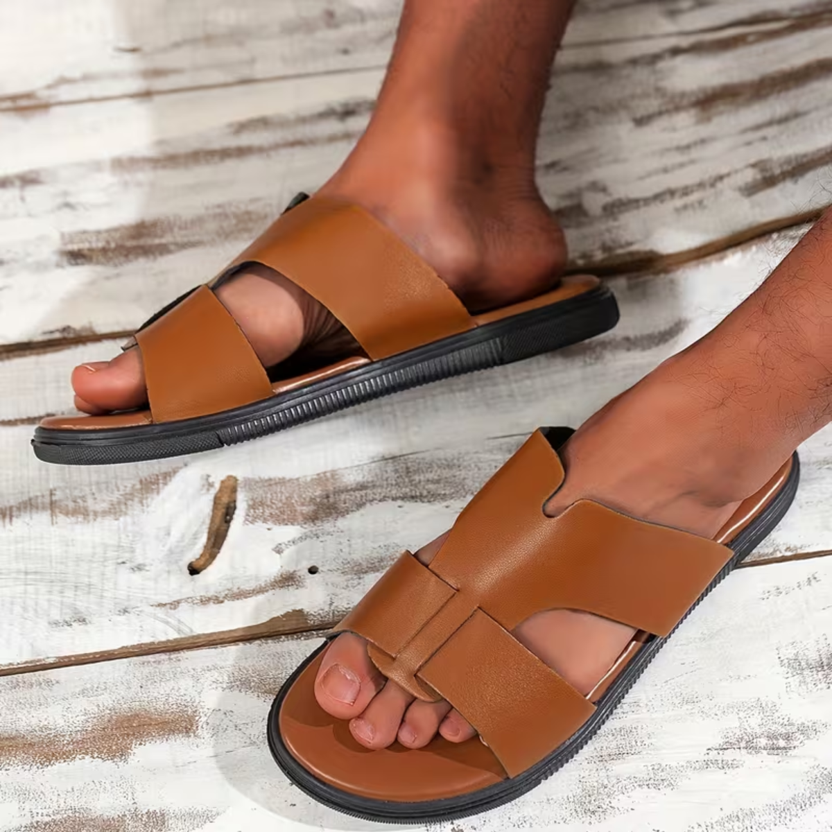 The Palermo Men’s Smart Casual Slide Sandals
