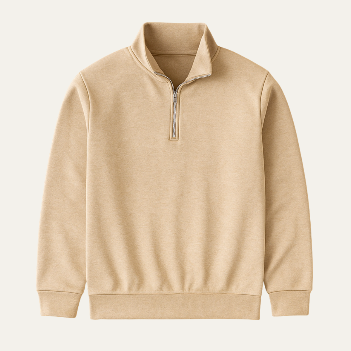 Men’s Half Zip Knitted Sweater