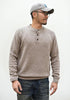 Men's Button Neck Knit Pullover – Henley