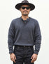 Men's Button Neck Knit Pullover – Henley