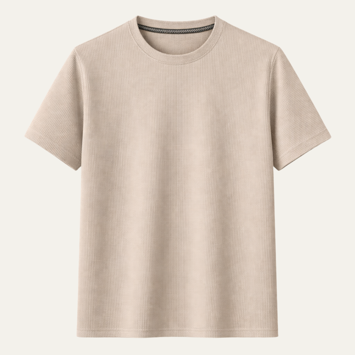 The Perugia Men’s Lightweight Textured Casual T Shirt