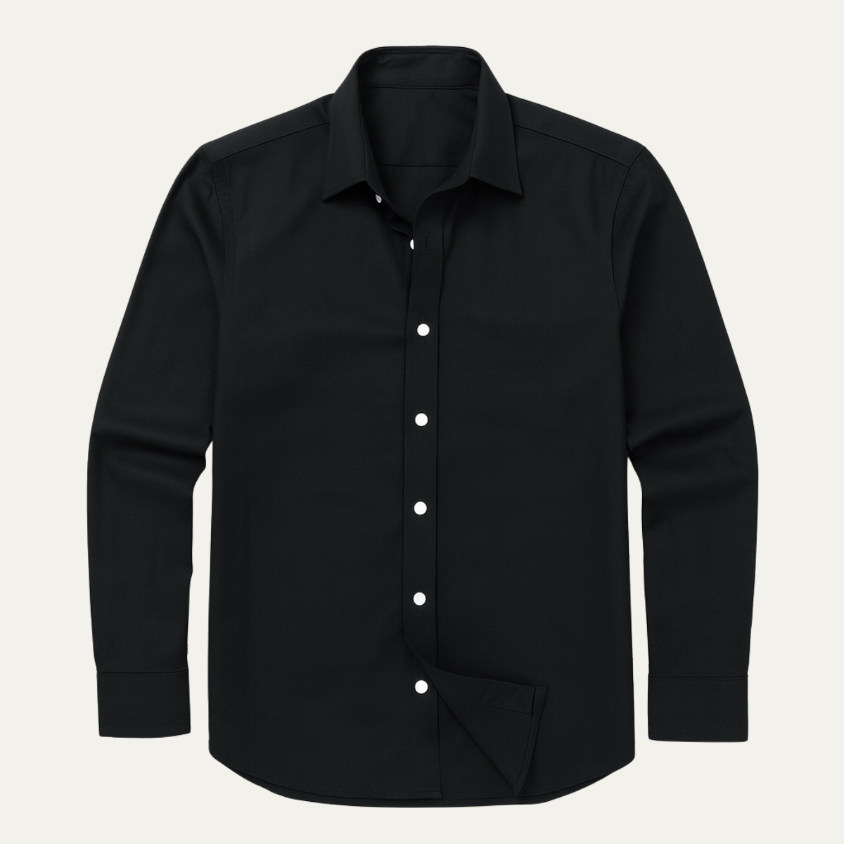 The Naples Men’s Casual Lightweight Cotton Hemp Shirt