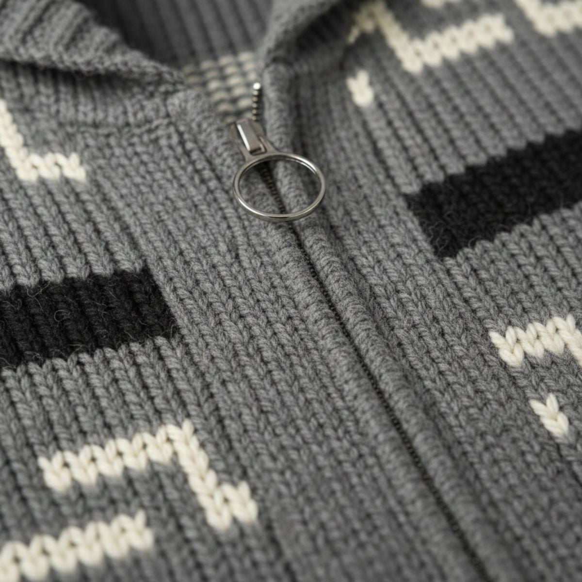 Men’s Vintage Thick Winter Shawl Collar Knit Cardigan