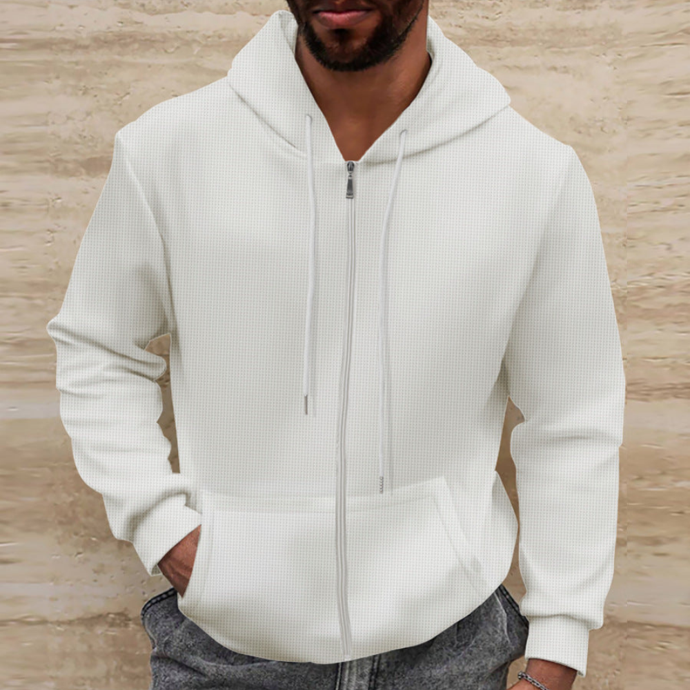 Men's Zip-Up Hoodie Jacket | Cozy