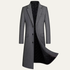 Men's Full Length Wool Dress Coat