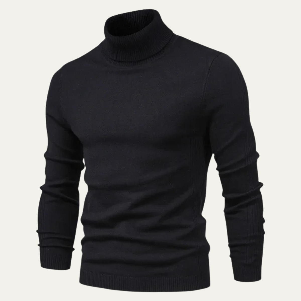The Caernarfon Men's Slim Fit Turtleneck Sweater