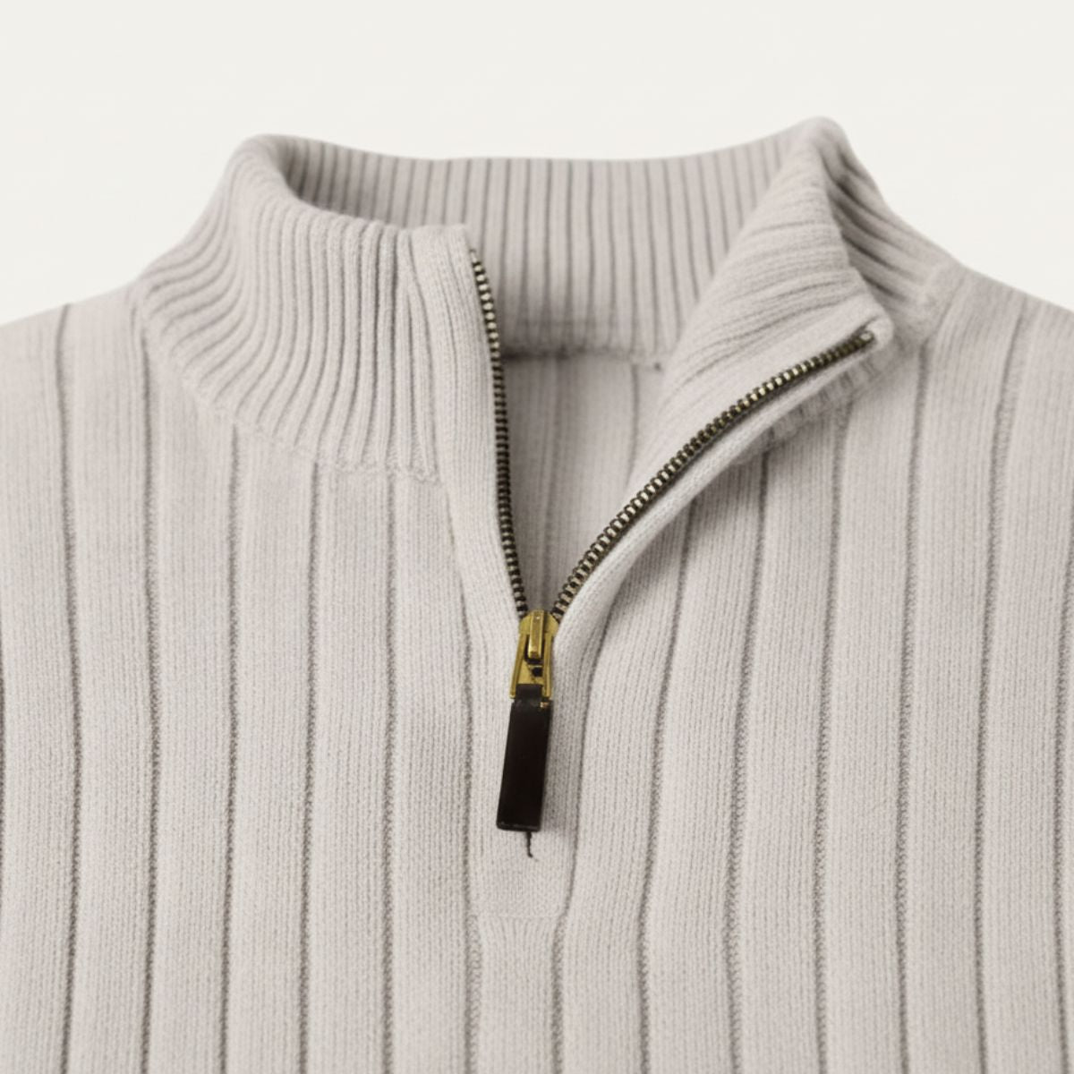 The Oslo Quarter Zip Sweater for Men Old Money