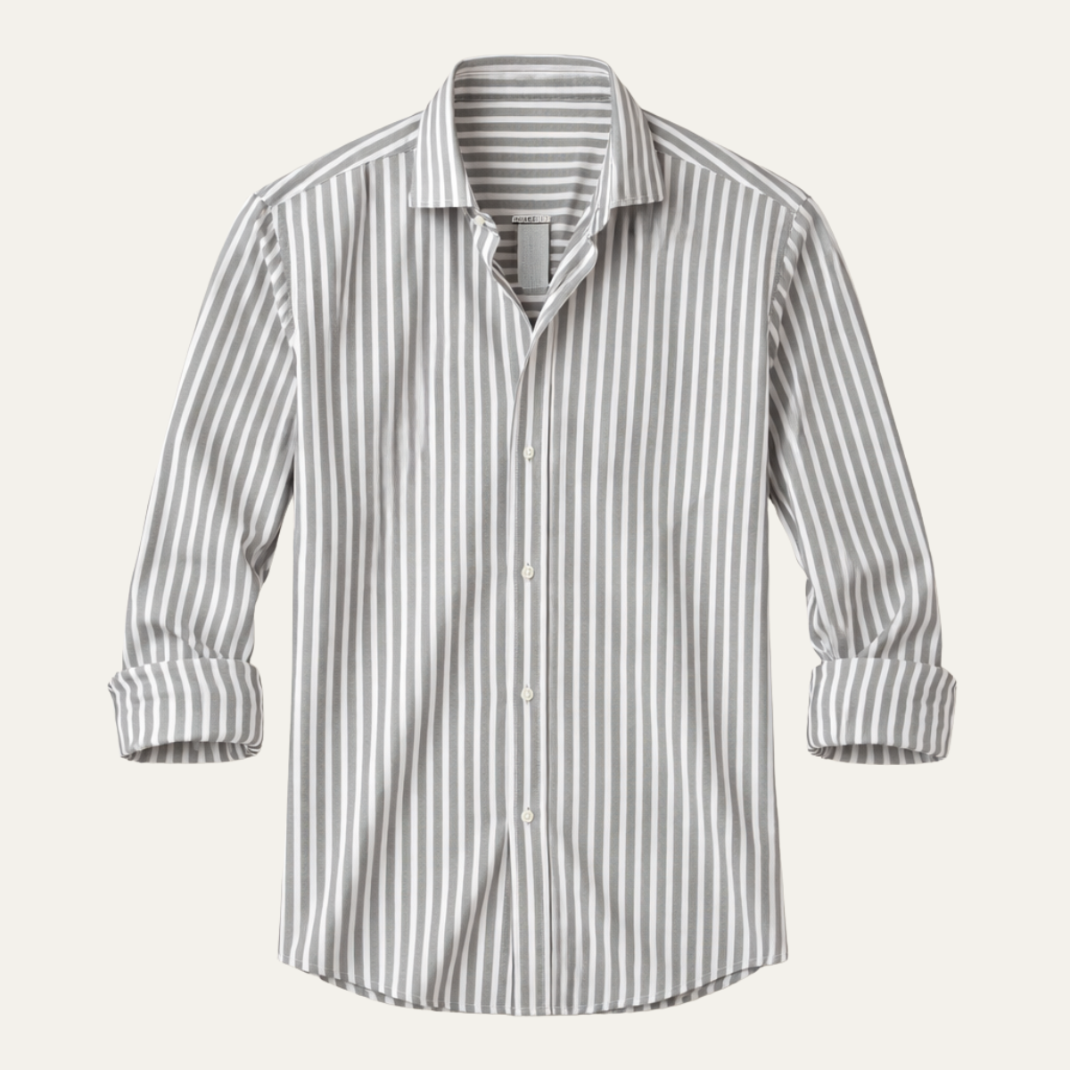 The Hilton Head Men’s Casual Smart Fit Striped Linen Shirt