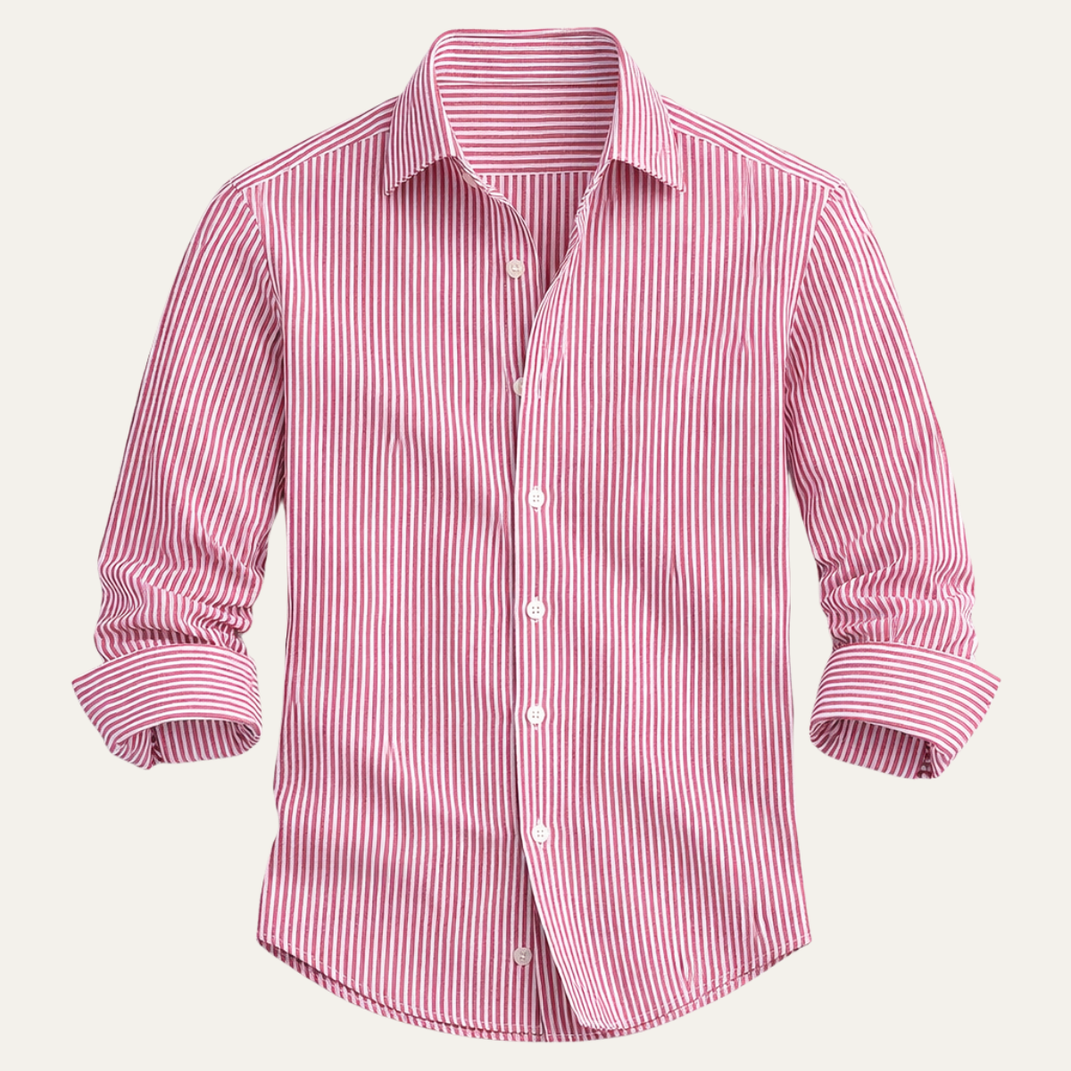 The Cody Men’s Smart Classic Striped Linen Shirt