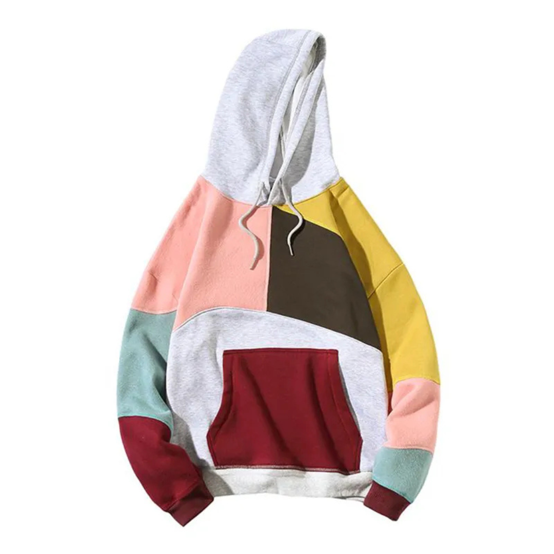 Men's Geometric Print Hoodie