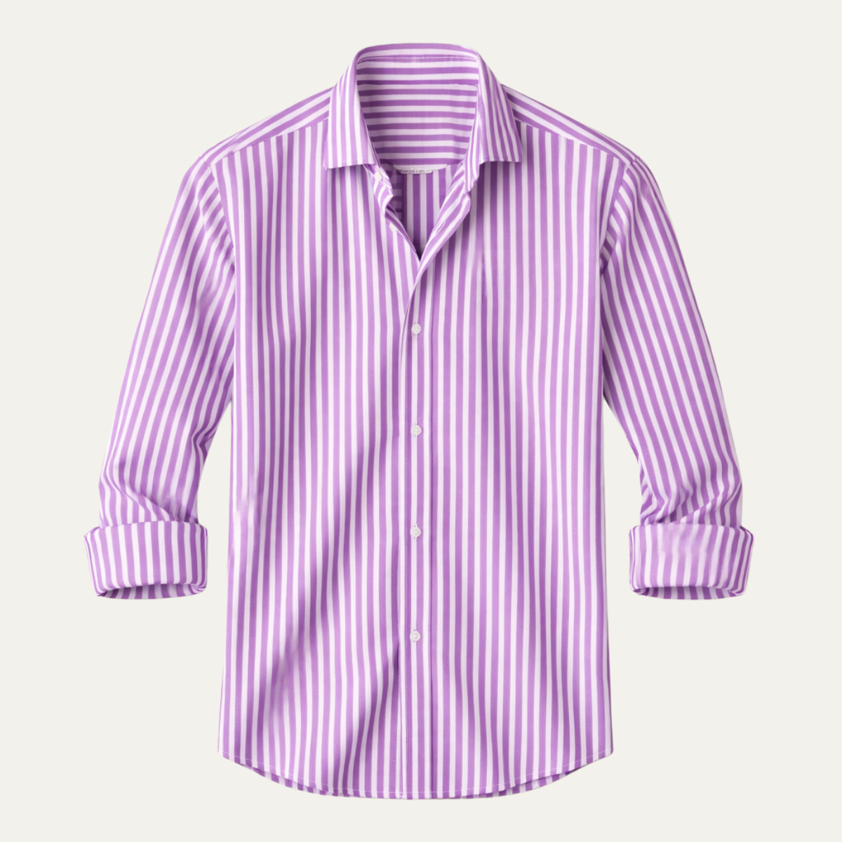 The Buckhead Men’s Lightweight Smart Fit Striped Linen Shirt