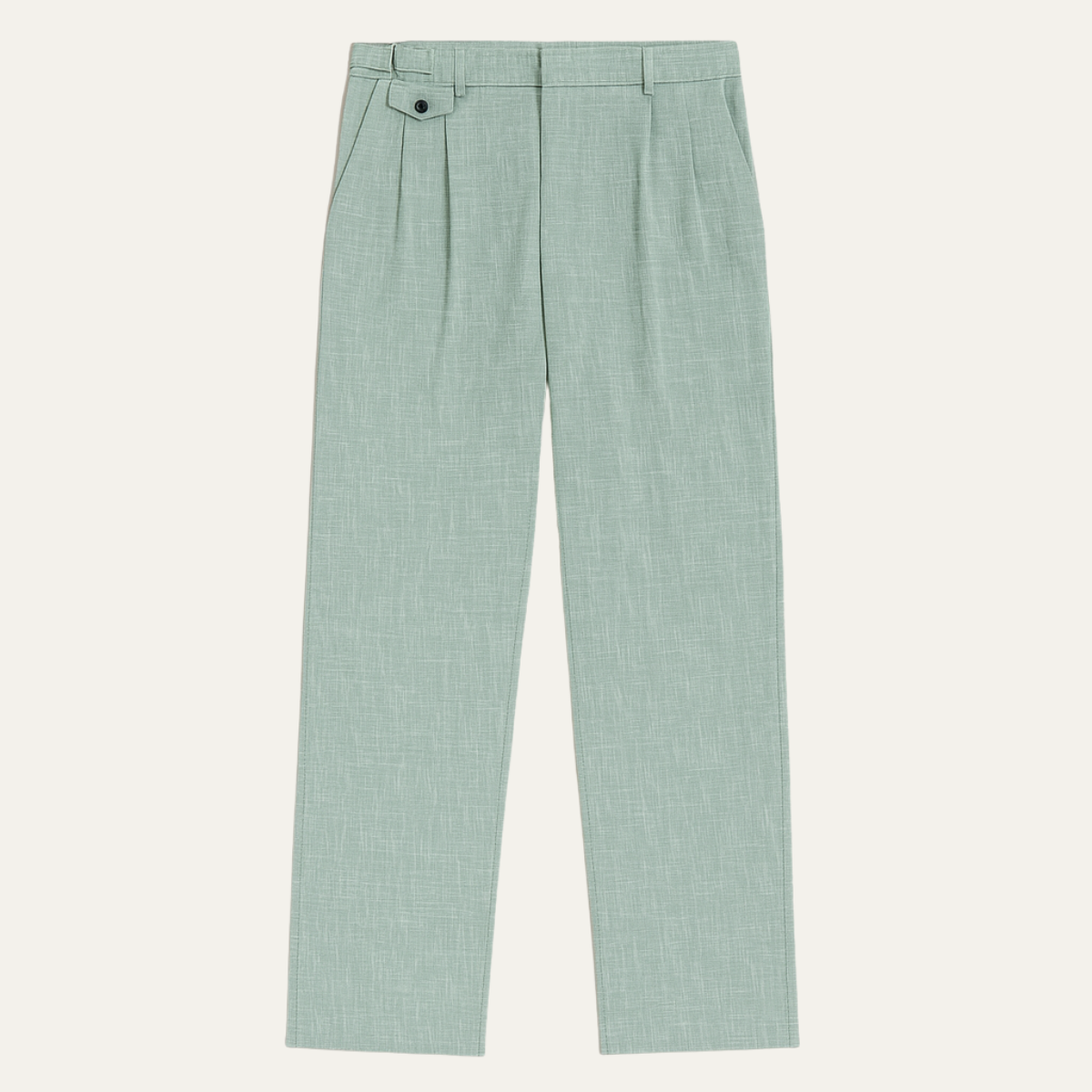 The Brisbane Men’s Tailored Casual Dress Pants with Pleated Details