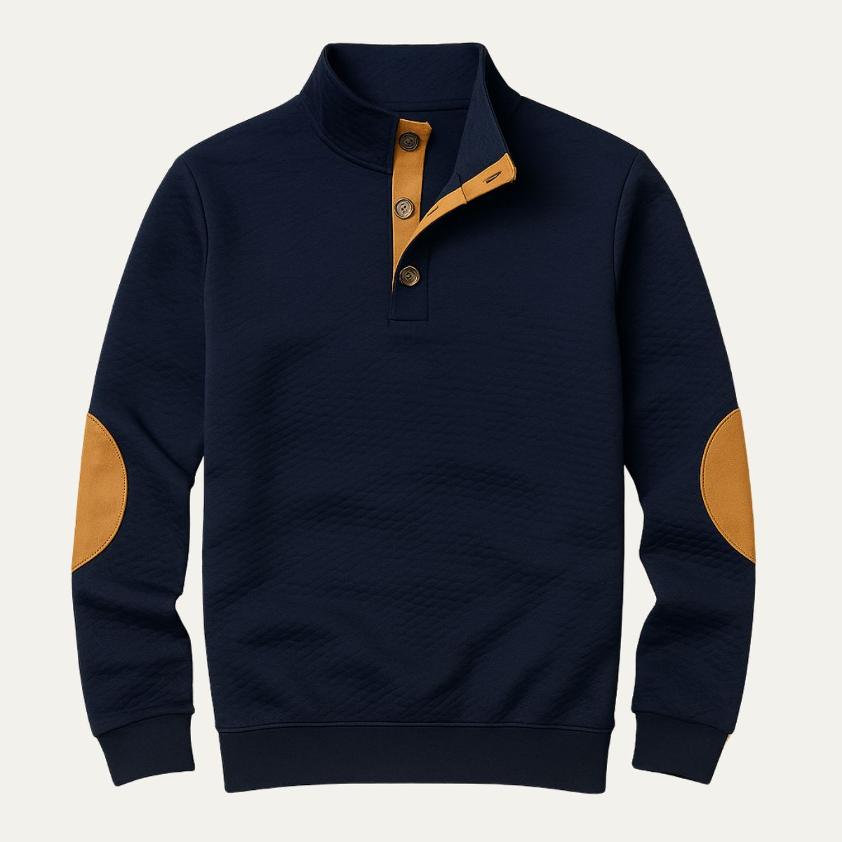 The Oxford Men's Quarter Zip Knit Sweater