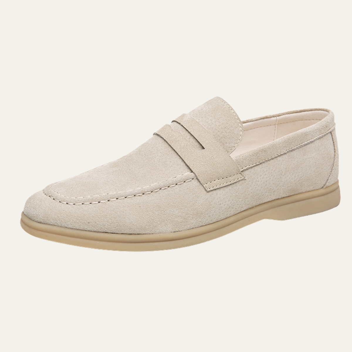 The Daylesford Men’s Classic Slip On Suede Loafers