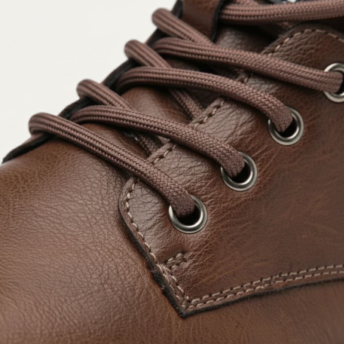 Men’s Classic Lace Up Leather Ankle Snow Boots