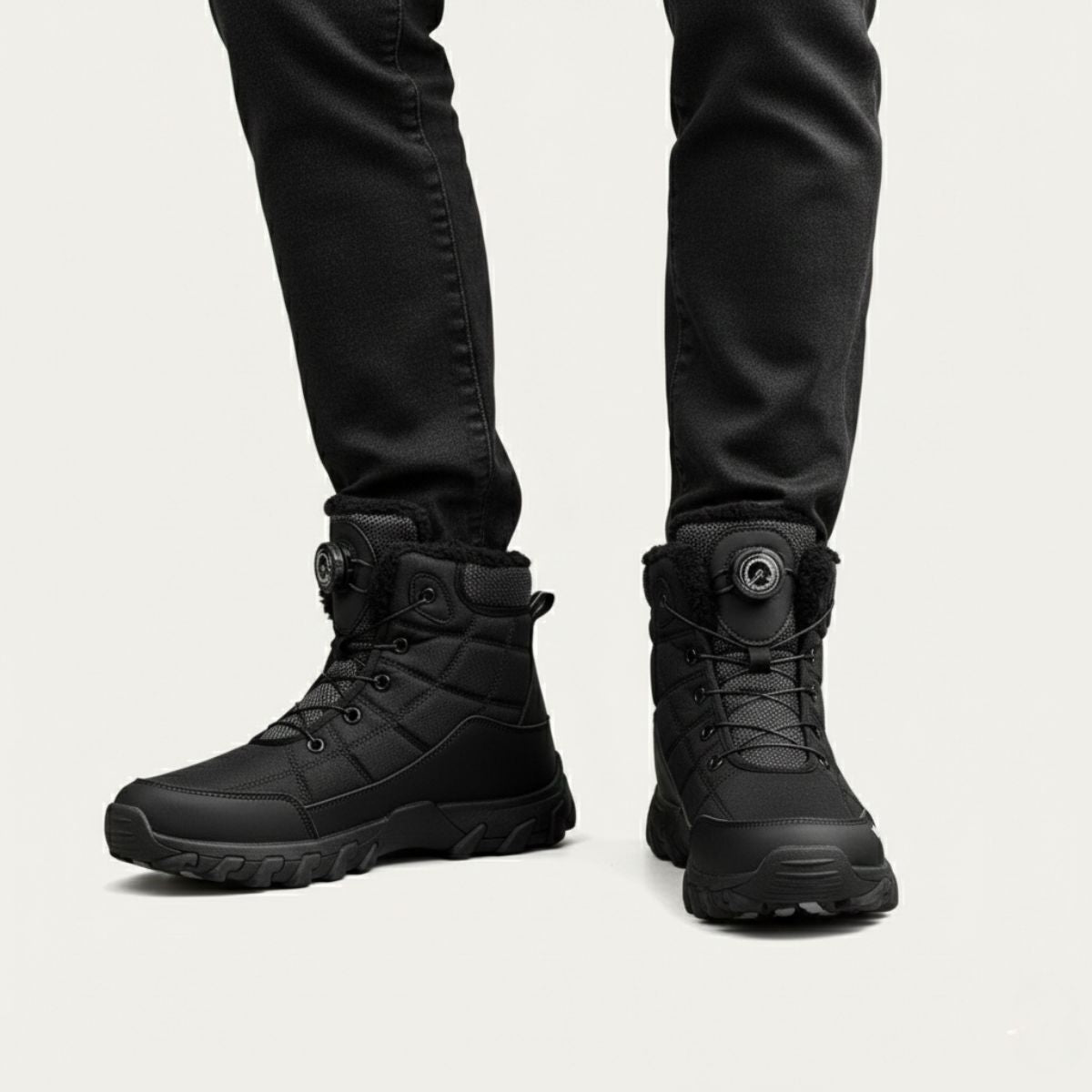 Men’s Stylish Plush Lined Snow Boots