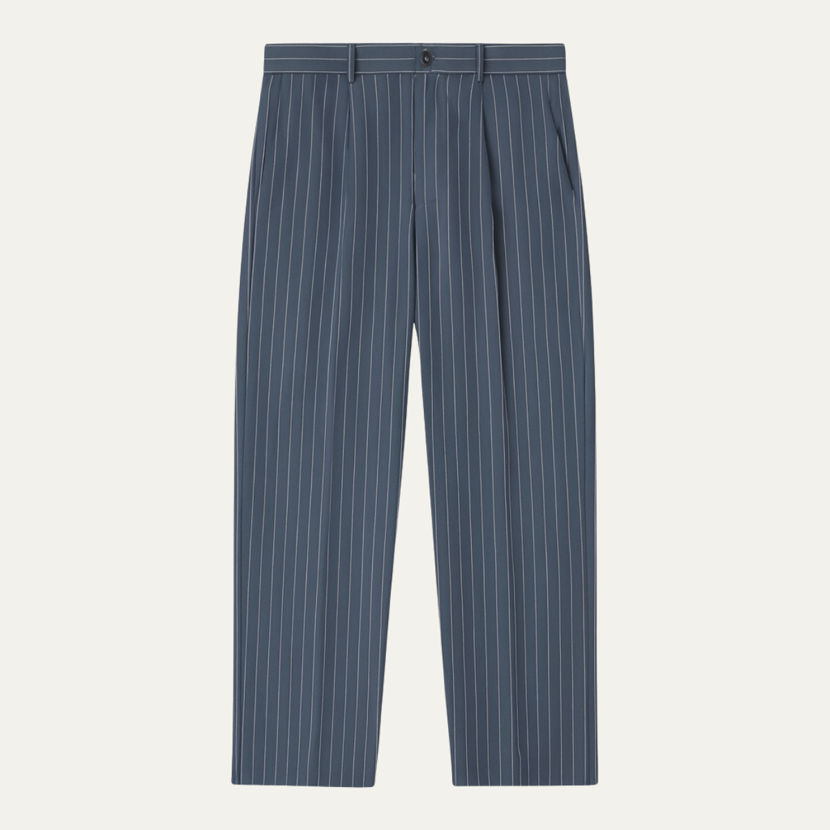 The Ascot Men’s Vintage Wide Leg Pinstripe Dress Pants