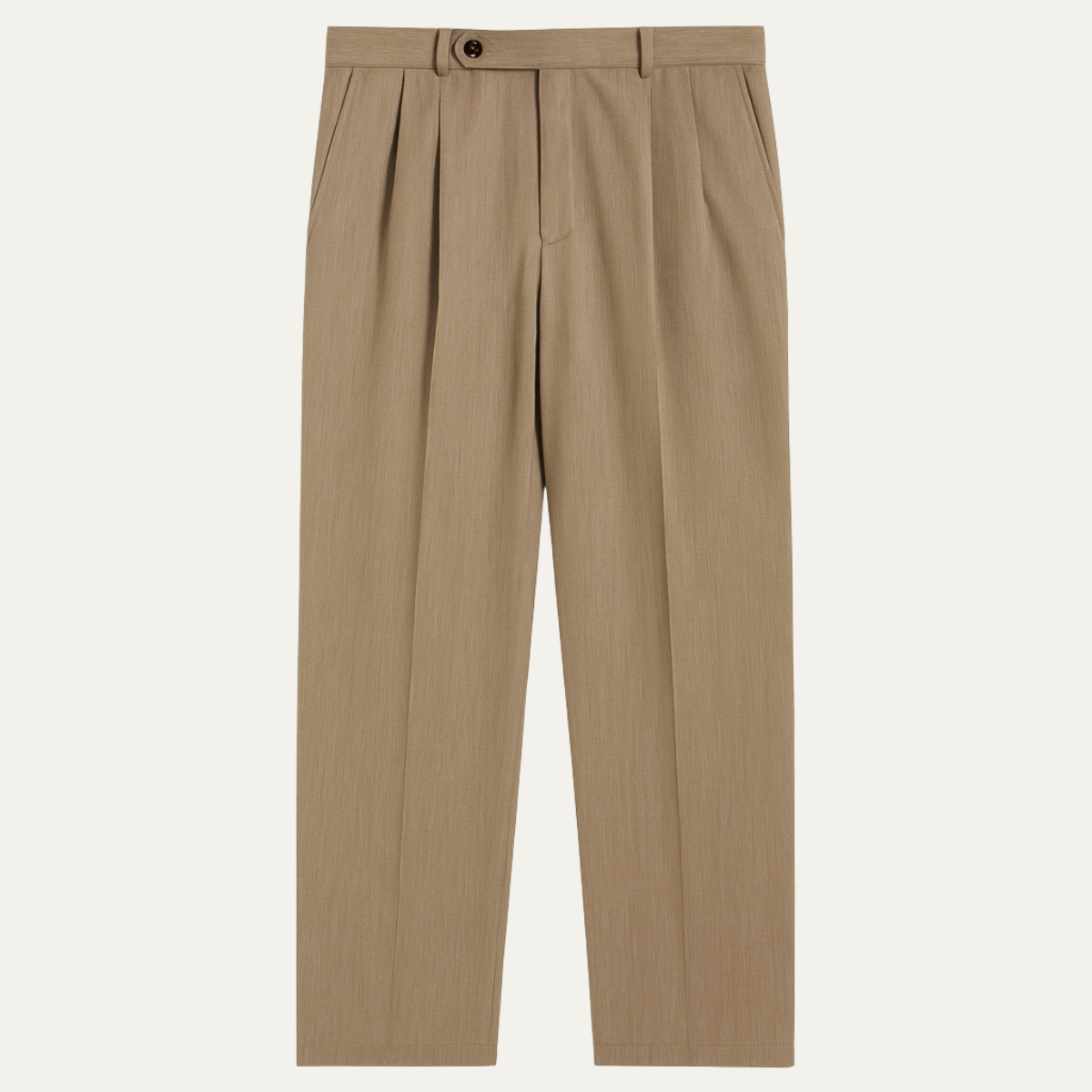 The Cottesloe Men’s Gurkha Wide Leg Pleated Smart Casual Dress Pants