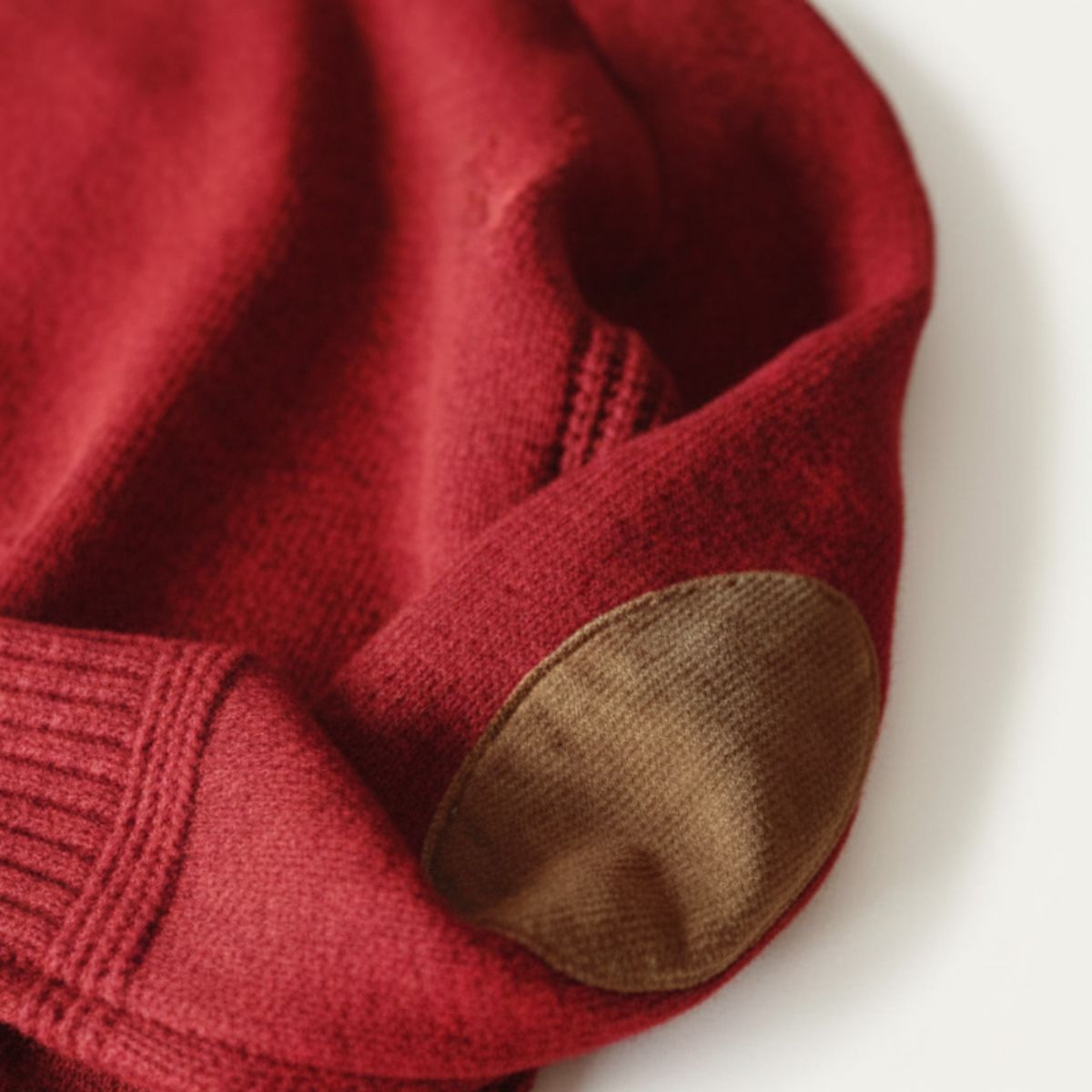 The Briarwood Men’s Oversized Knit Sweaters with Elbow Patches