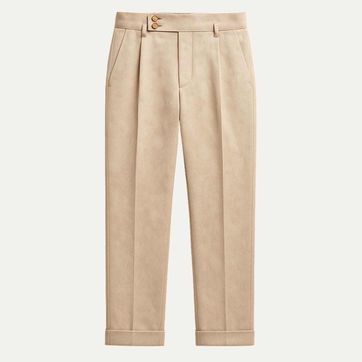 The Perth Men’s Slim Fit High Waisted Straight Leg Dress Pants