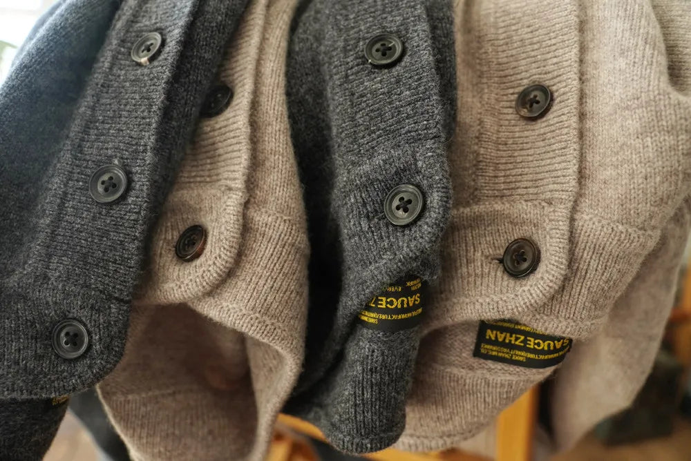 Men's Button Neck Knit Pullover – Henley