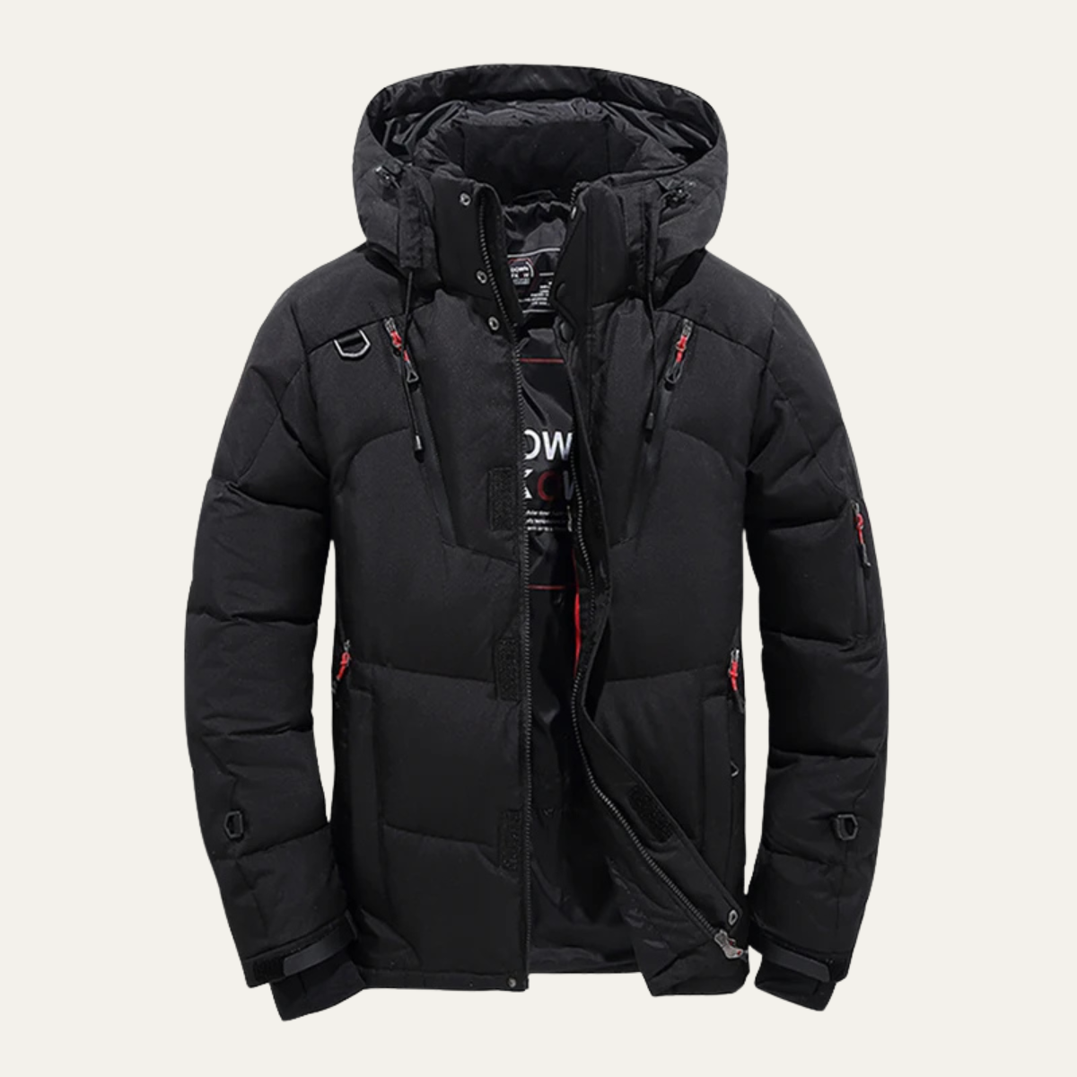 Men’s Insulated Winter Parka with Hood