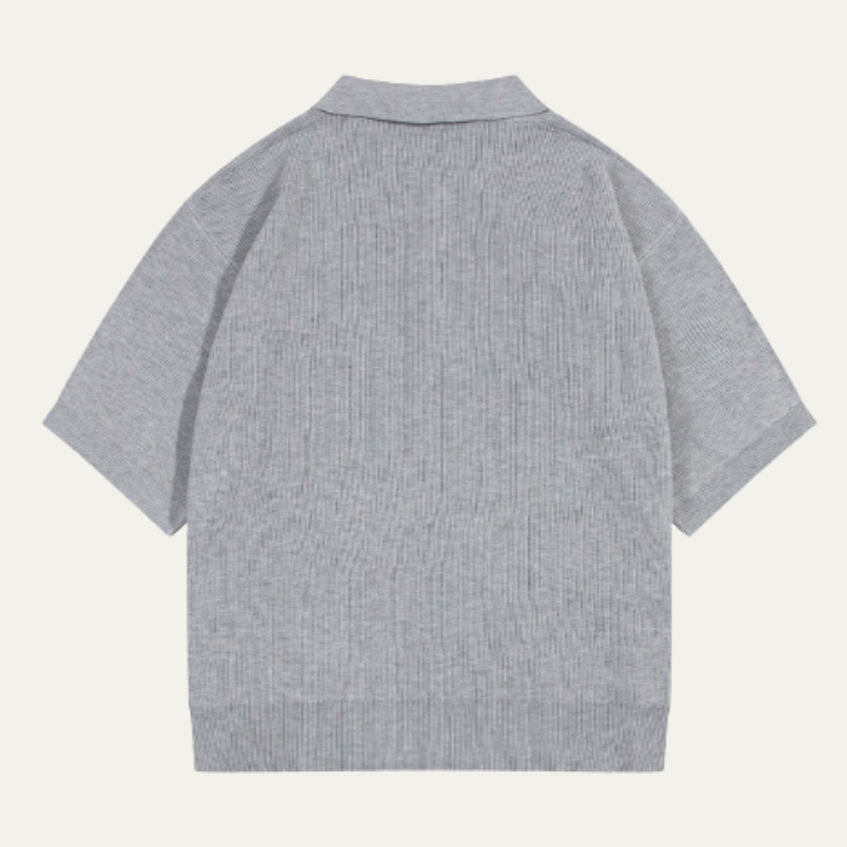The Surry Hills Men’s Casual Solid Color Knitted Polo Shirt