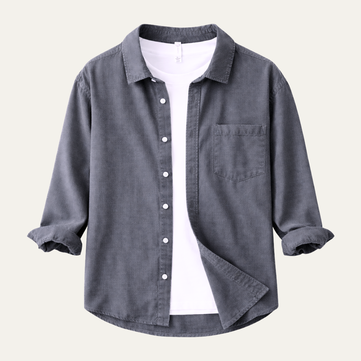 The Verona Men’s Lightweight Loose Fit Linen Shirt
