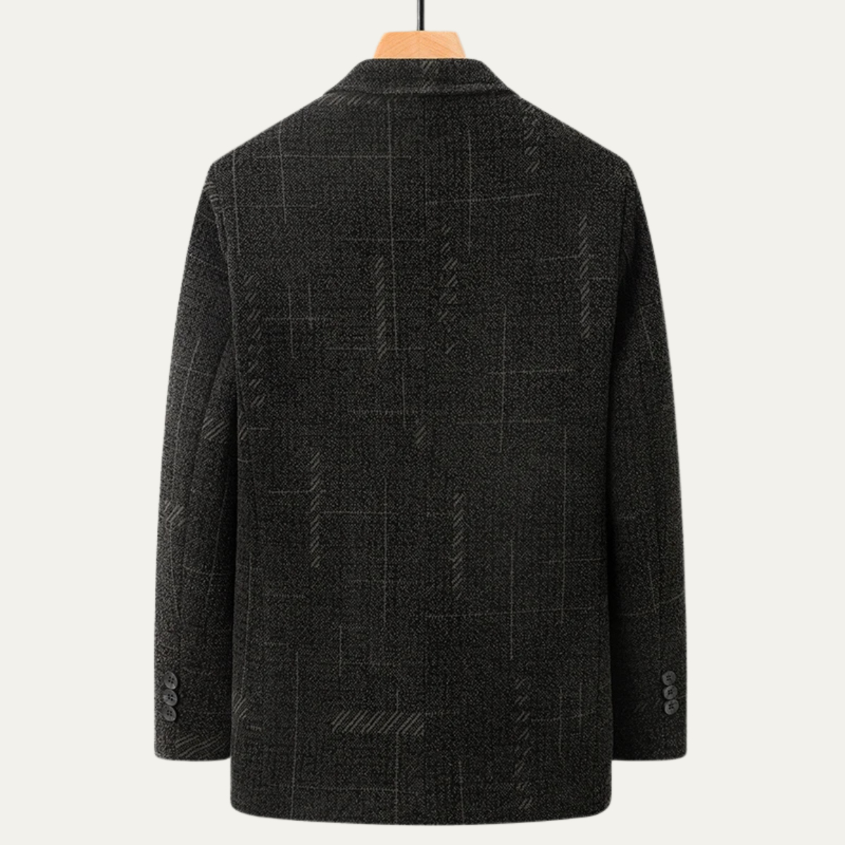 The Cornwall Men’s Slim Fit Checked Business Casual Work Blazer