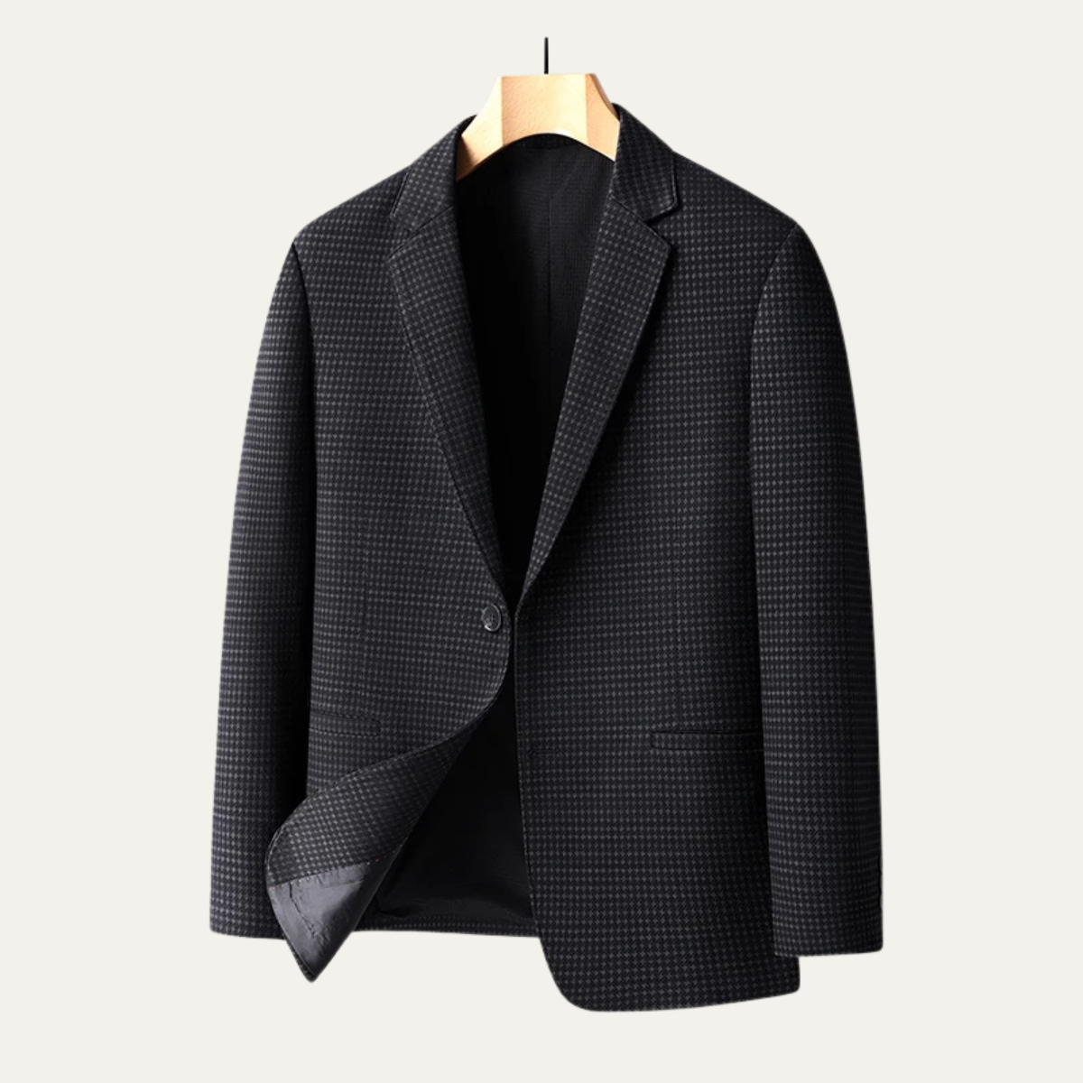 The Wiltshire Men’s Checkered Smart Business Casual Work Blazer