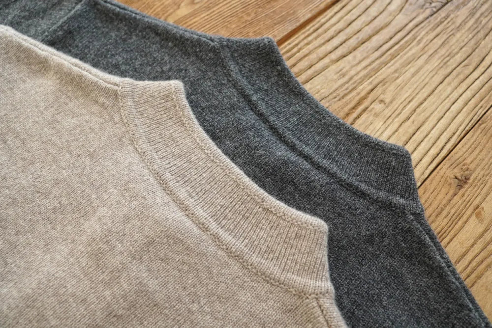 Men's Button Neck Knit Pullover – Henley
