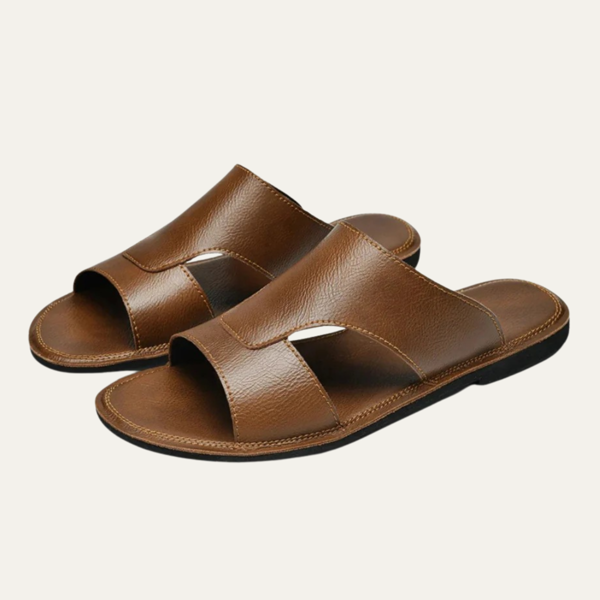 The Montalcino Men's Classic Rubber Sole Summer Sandals