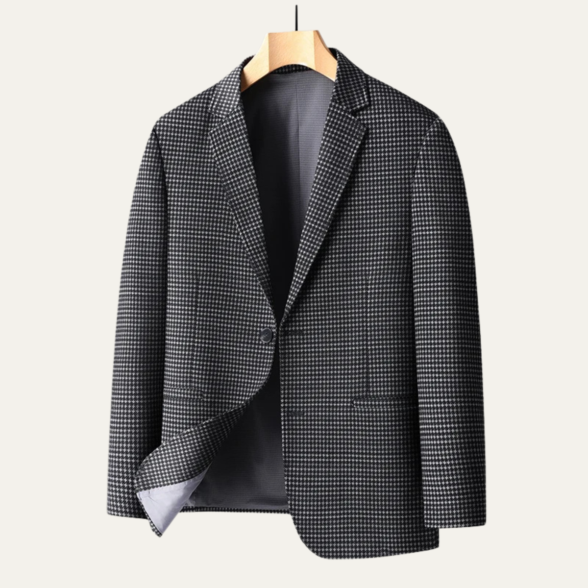 The Wiltshire Men’s Checkered Smart Business Casual Work Blazer