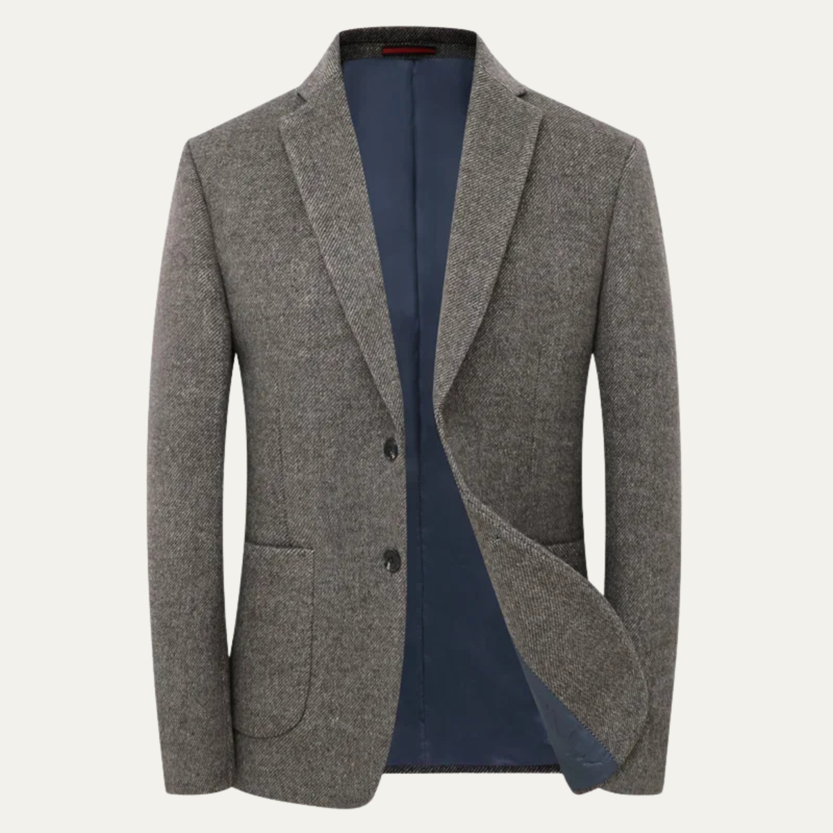 The Essex Men’s Wool Blend Single Breasted Business Casual Work Blazer