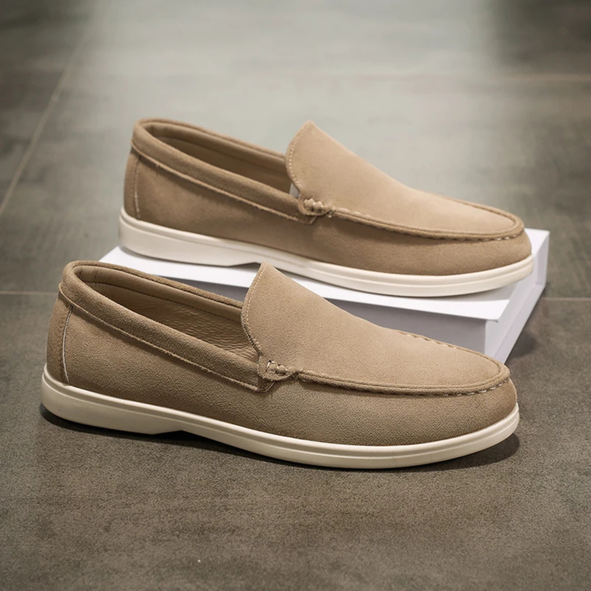 The Bondi Men’s Lightweight Slip On Casual Canvas Loafers