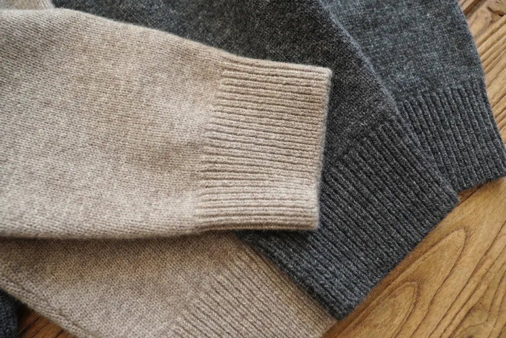 Men's Button Neck Knit Pullover – Henley