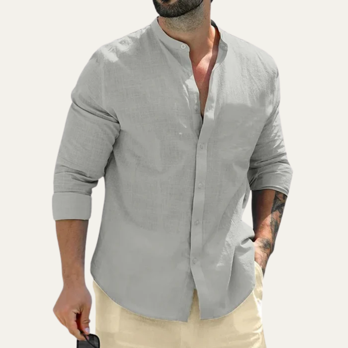 The Assisi Men’s Smart Casual Button Up Collar Shirt