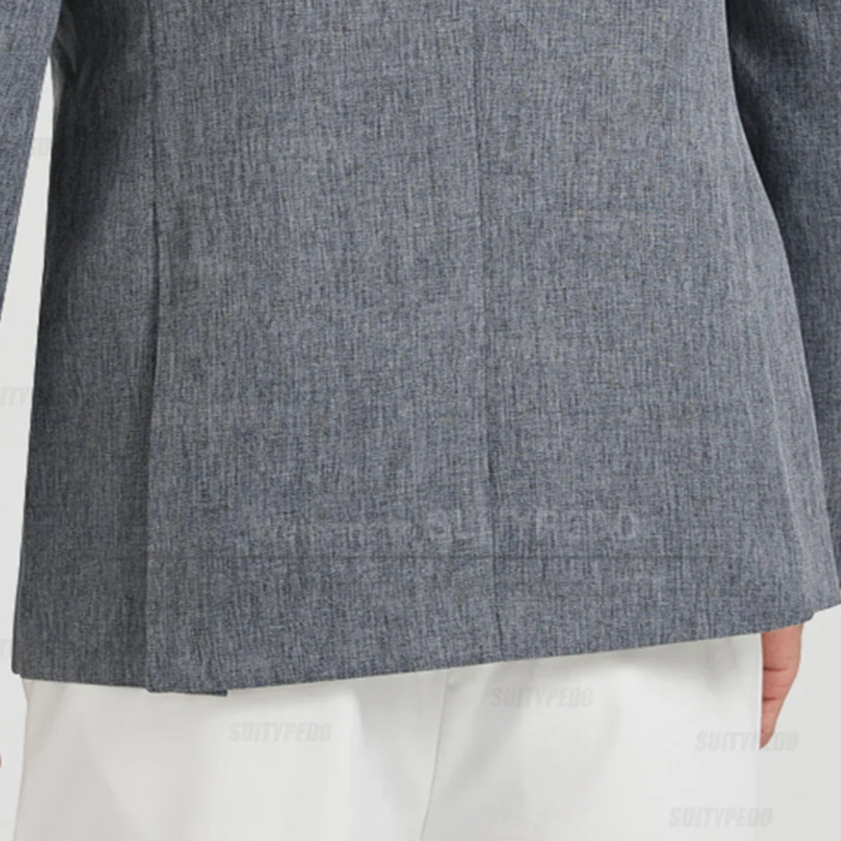 The Mandello Men’s Single Breasted Lightweight Slim Fit Linen Blazer