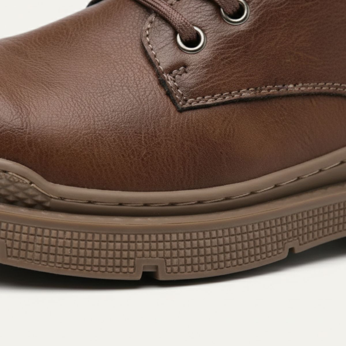 Men’s Classic Lace Up Leather Ankle Snow Boots