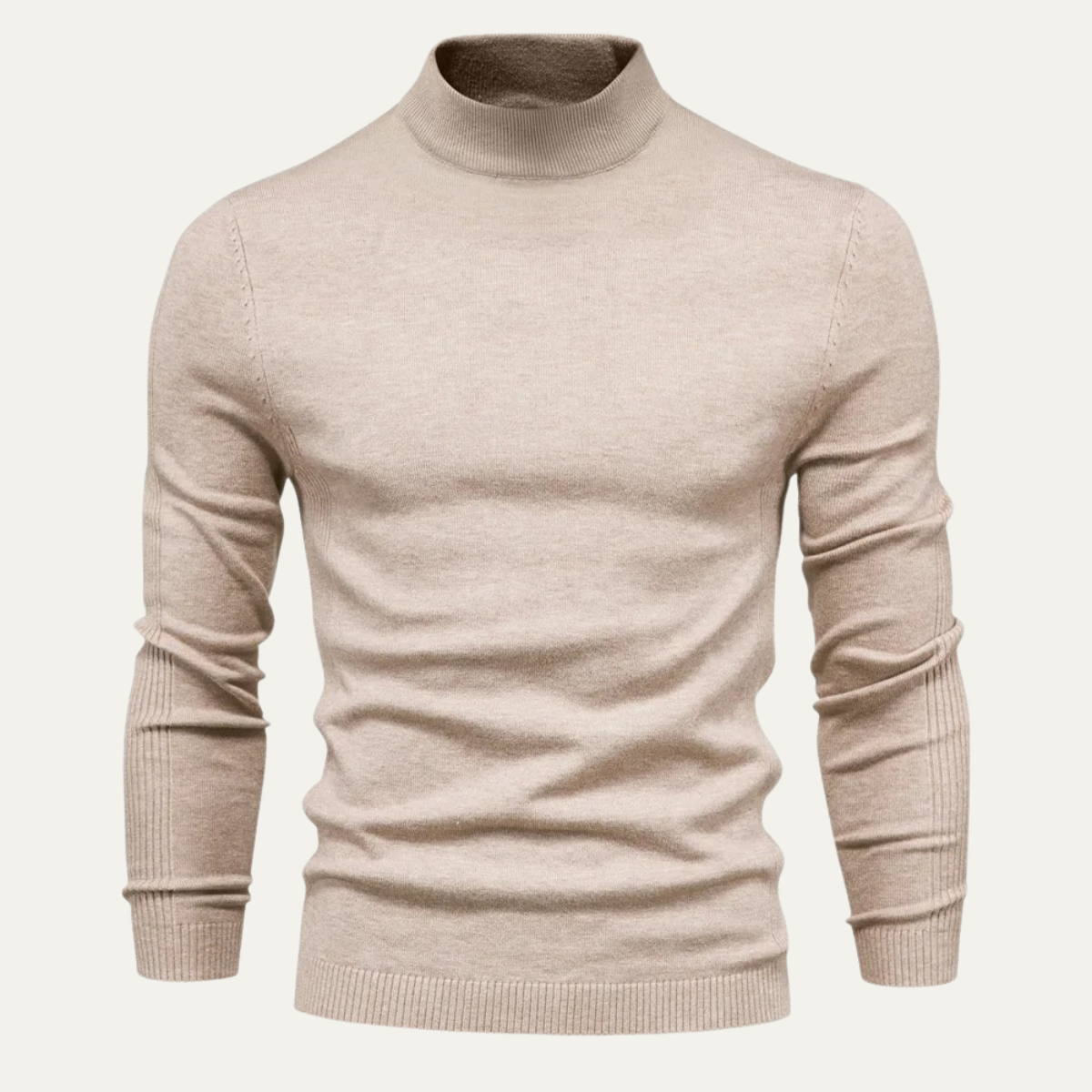 The Caernarfon Men's Slim Fit Turtleneck Sweater