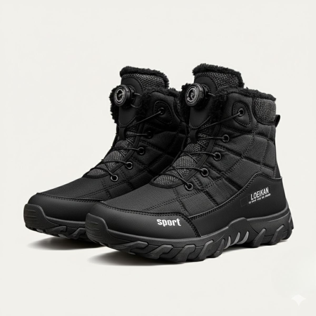 Men’s Stylish Plush Lined Snow Boots