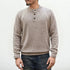 Men's Button Neck Knit Pullover – Henley