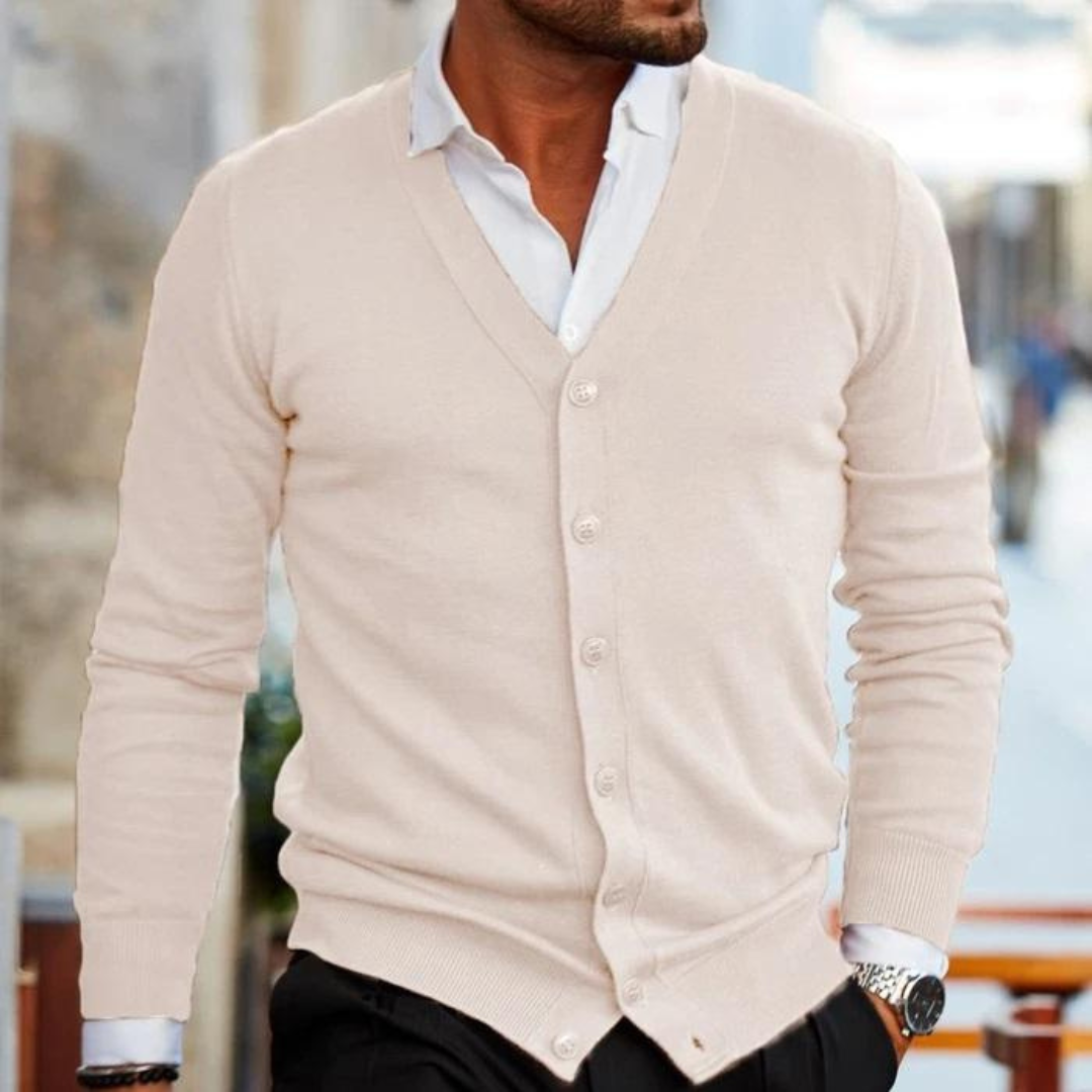 Men's V-Neck Cardigan | Casual
