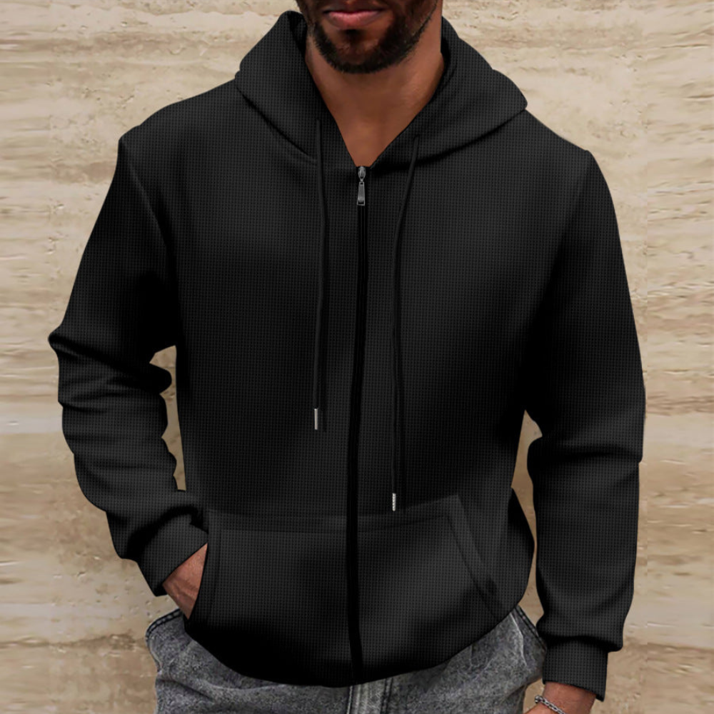 Men's Zip-Up Hoodie Jacket | Cozy