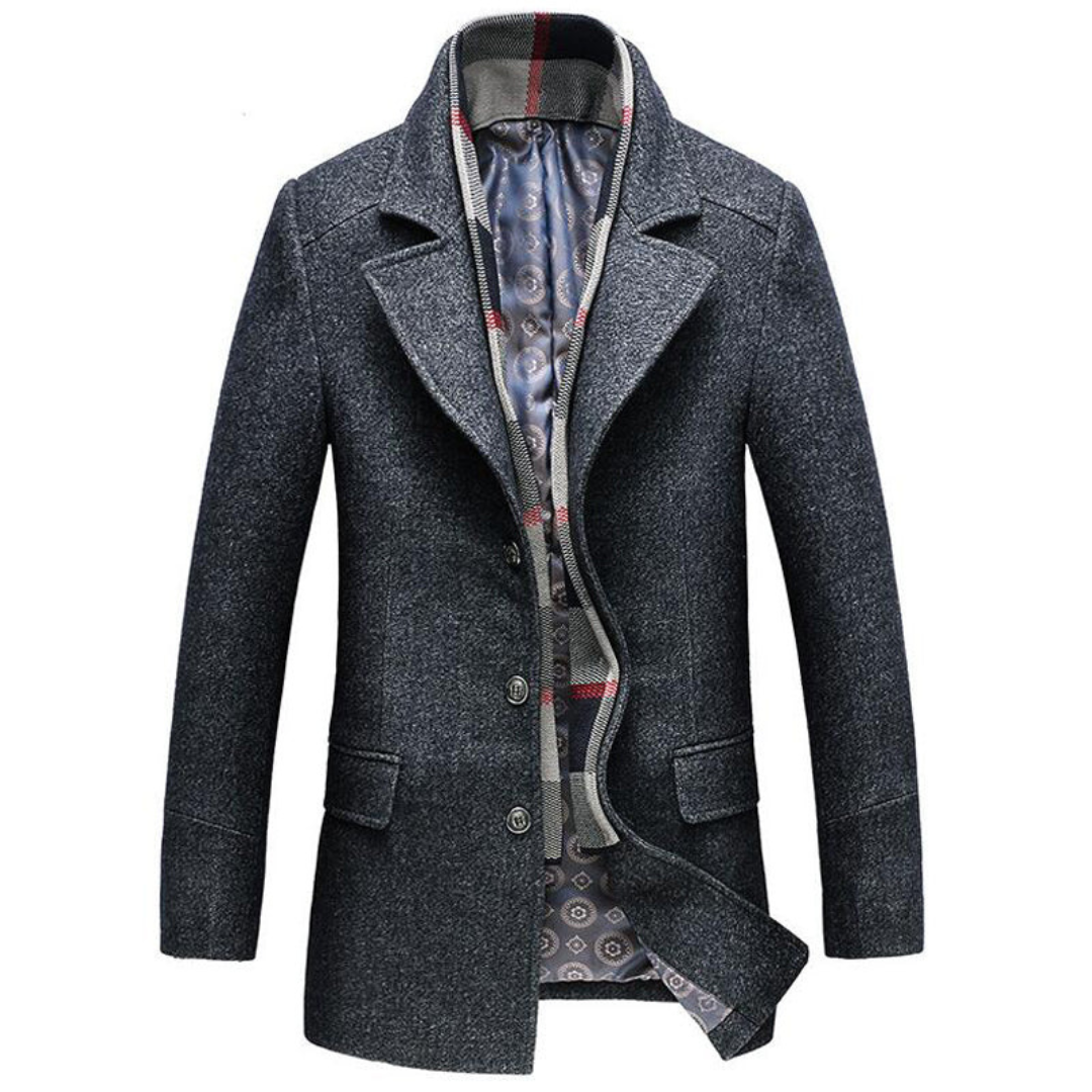 Men's Formal Long Coat | Classic