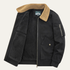 Men’s Warm Sherpa Lined Bomber Jacket