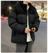 Men's Hooded Puffer Coat – Quilted Winter