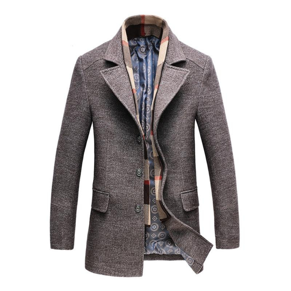 Men's Winter Wool Coat | Comfortable