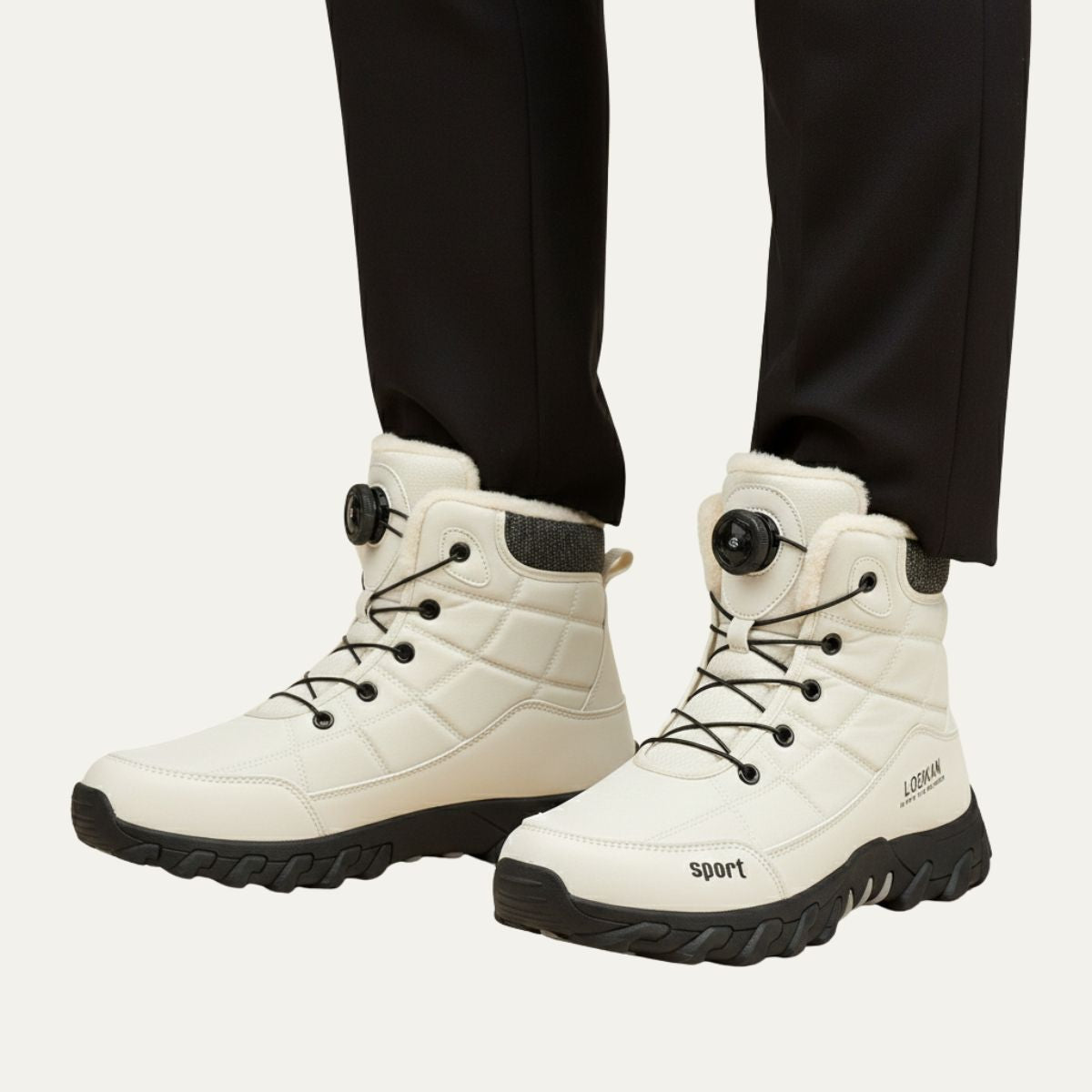 Men’s Stylish Plush Lined Snow Boots