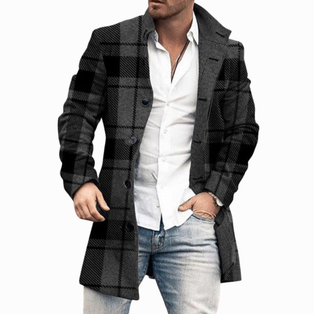 Men’s Patchwork Statement Coat | Artistic